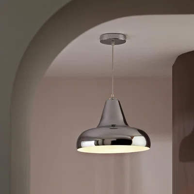 Habitat Habitat Aerial Metal Pendant Light - Polished Chrome