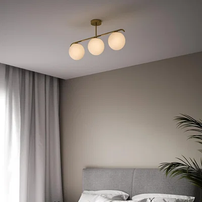Habitat Nordlux Grant Pendant Light - Brass