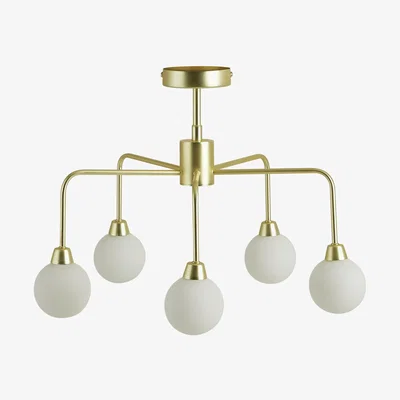 Habitat Habitat Boyd Flush Ceiling Light - Brass