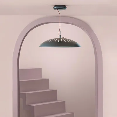 Habitat Habitat 60 Ellipse Pendant Light by Sebastian Conran - Grey