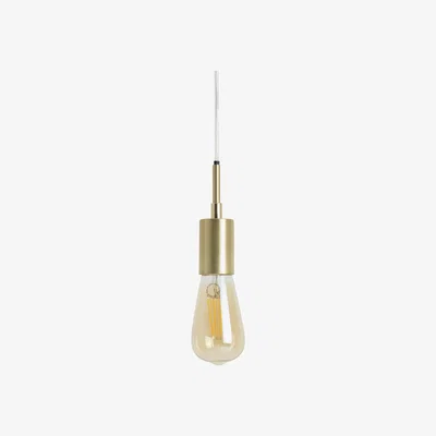 Habitat Habitat Lockie Brushed Brass Pendant Ceiling light - Gold