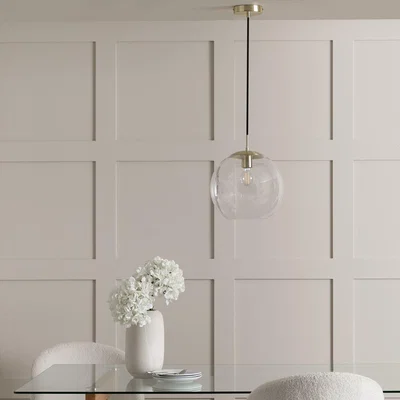 Habitat Habitat Coleman Metal Pendant Light - Brass