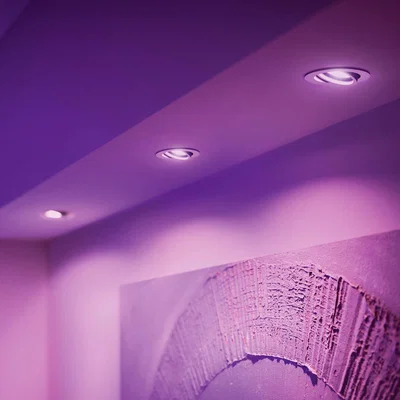 Habitat Philips Hue Centura Recessed 3 Light LED Spotlight - White