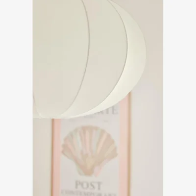 Habitat Nordlux Aeron 60 Fabric Pendant Light - White