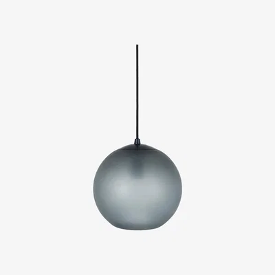 Habitat Habitat Lai Glass LED Ceiling Light - Smoke