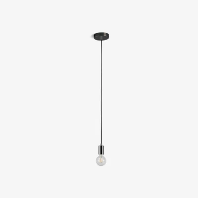 Habitat Habitat Pendant Ceiling Light - Chrome & Black