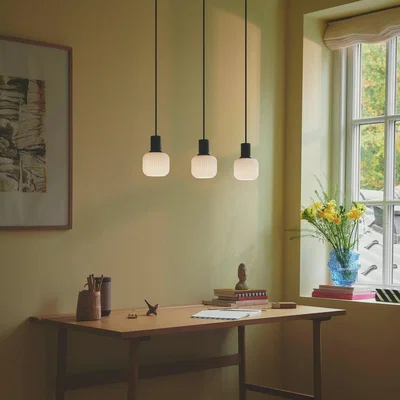 Habitat Nordlux Milford Mini Rail Pendant Light - Black