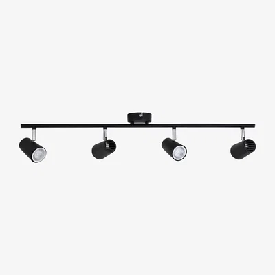 Habitat Habitat 4 Light Spotlight Bar - Matt Black