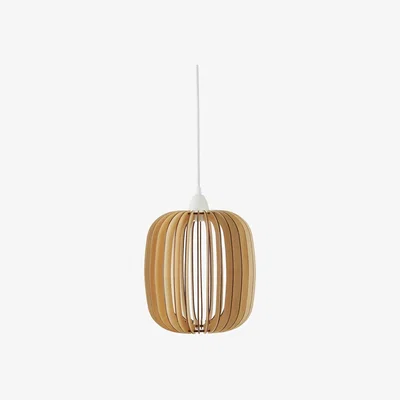 Habitat Habitat Achille Small Plywood Pendant Light - Natural
