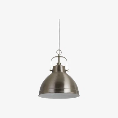 Habitat Habitat Cetus Fisherman Pendant - Satin Nickel