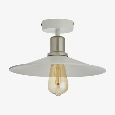 Habitat Habitat Pixie Flush to Ceiling Light - Off White