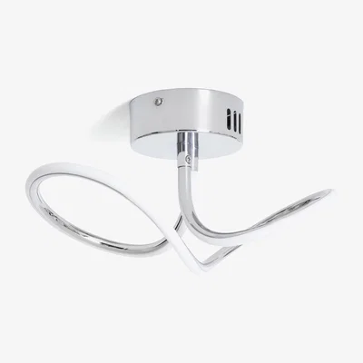 Habitat Habitat Bow Flush to Ceiling Light - Chrome