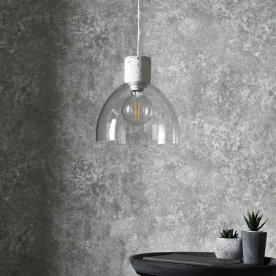 Habitat Shore Light Malia Glass Pendant Light - Clear