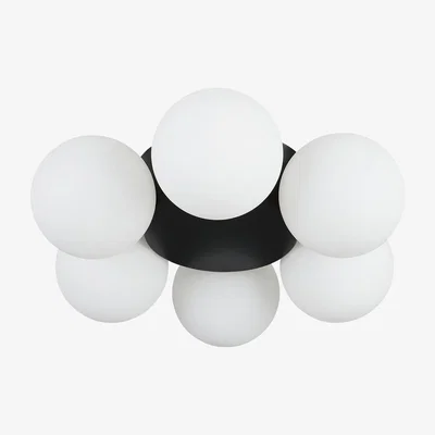 Habitat Habitat Ari 6 Light Ceiling Light - Black