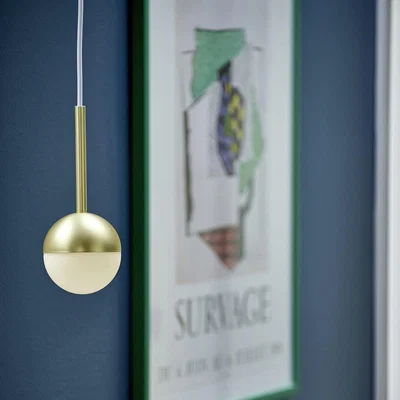 Habitat Nordlux Contina Pendant Light - Brass