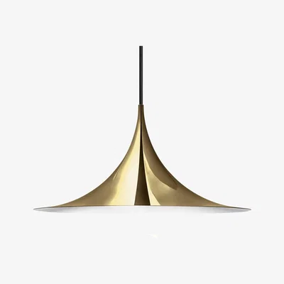 Heal's Gubi Semi Pendant Brass 47cm