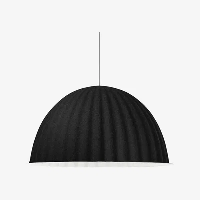 Heal's Muuto Under The Bell Pendant Light White Melange 55cm - Heal's UK Lighting