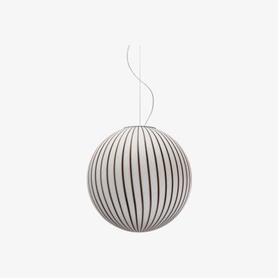 Heal's Established & Sons Filigrana S5 Globe Large Pendant White Black