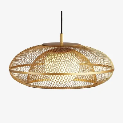 Heal's Umage Faraday Pendant Light Shade Brass Medium