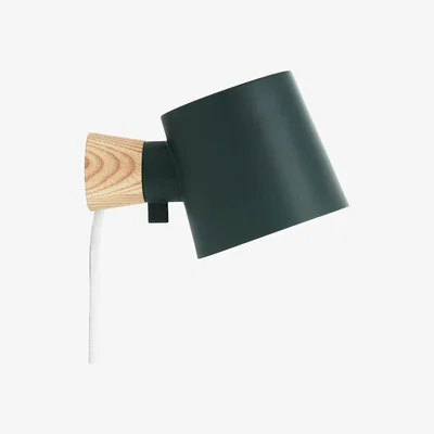 Heal's Normann Copenhagen Rise Plugin Wall Light Petrol Green - Heal's UK Lighting