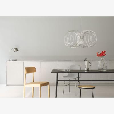 Heal's Normann Copenhagen Coil Pendant Light Silver 76cm