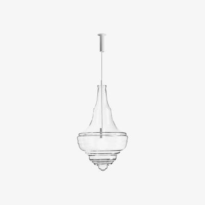 Heal's Lasvit Neverending Glory Pendant Light Prague Estates Smoke Large - Heal's UK Lighting