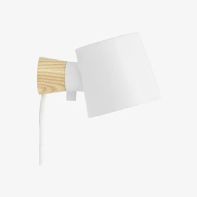 Heal's Normann Copenhagen Rise Plugin Wall Light White - Heal's UK Lighting
