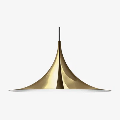 Heal's Gubi Semi Pendant Brass 60cm