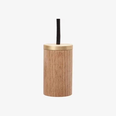Heal's Tala Knuckle Pendant Light Walnut - Heal's UK Lighting