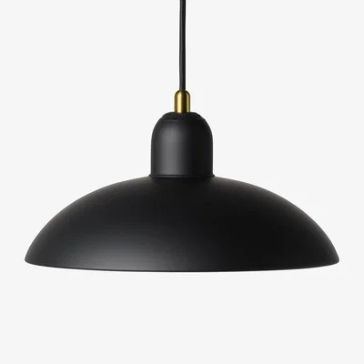 Heal's Fritz Hansen Kaiser Idell Pendant Light Olive Green