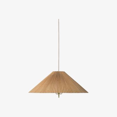 Heal's Gubi 1972 Pendant Light Brass/Bamboo Ø60