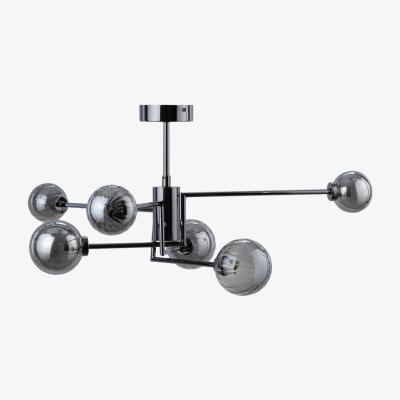 Heal's Heal's Balance Flush Multi Arm Chandelier Smoke - Heal's UK Lighting