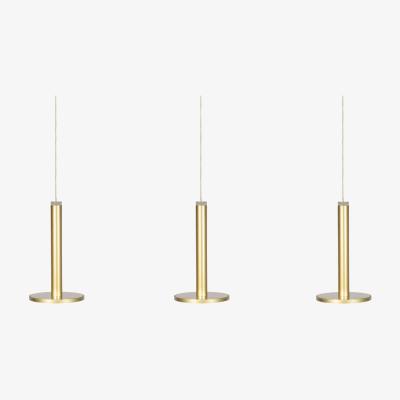Heal's Heal's Disc 3 Long LED Pendant Satin Gold