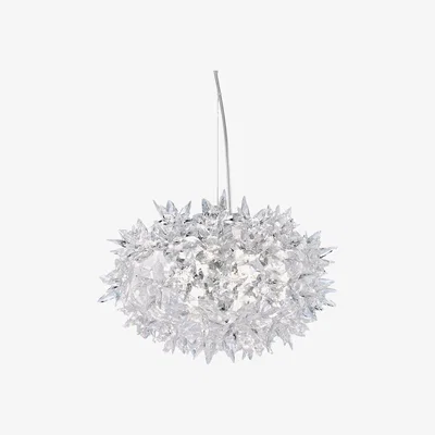 Heal's Kartell Bloom Pendant Light Crystal Small - Heal's UK Lighting
