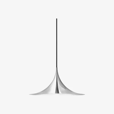 Heal's Gubi Semi Pendant Chrome 30cm