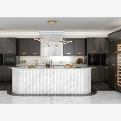 Heal's Ribbon LED Ceiling Pendant XL Satin Gold