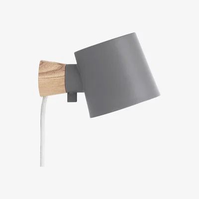 Heal's Normann Copenhagen Rise Plugin Wall Light Grey - Heal's UK Lighting