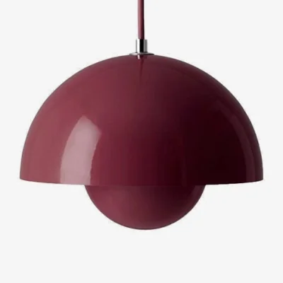 Heal's Heal's Flowerpot Pendant Light VP1 Dark Plum