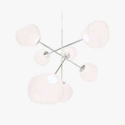 Heal's Tom Dixon Melt LED Chandelier Light Opal Large