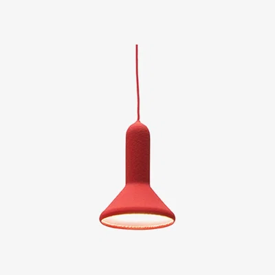 Heal's Established & Sons Torch S1 Cone Pendant Light Red