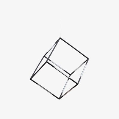 Heal's Heal's Saber LED Cube Pendant Light Black - Heal's UK Lighting