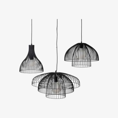 Heal's Heal's Makiko Pendant Black Medium - Heal's UK Lighting