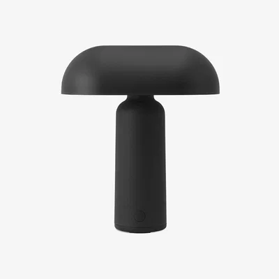 Heal's Normann Copenhagen Porta LED Portable Table Lamp Black - Heal's UK Lighting