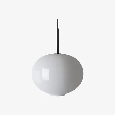 Heal's Hadeland Glassverk Archive 4169 Pendant Light White Large