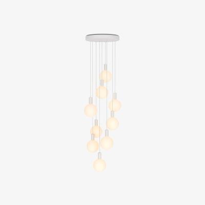 Heal's Tala Alumina Large White 9 Pendant Light Canopy - Heal's UK Lighting