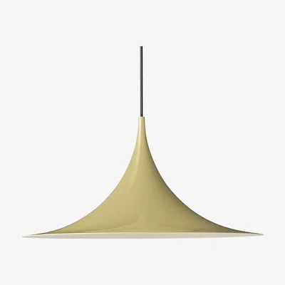 Heal's Gubi Semi Pendant Light 47cm Glossy Fennel Seed