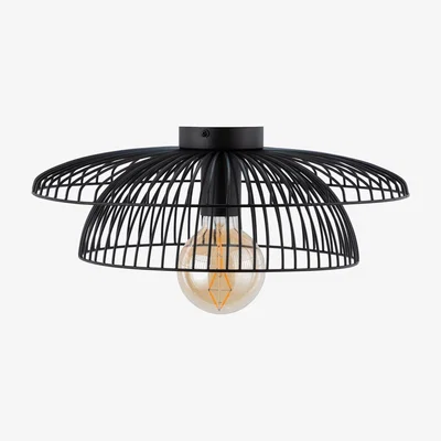 Heal's Heal's Makiko Flush Surface Light Black - Heal's UK Lighting