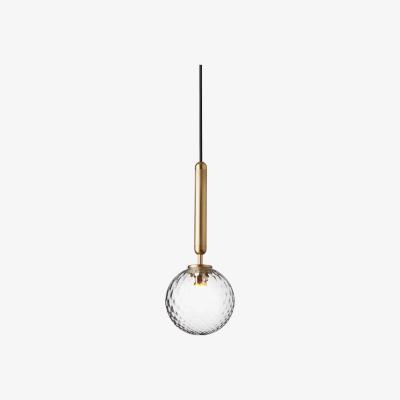 Heal's Nuura Miira 1 Pendant Light Brass Optic Clear Shade - Heal's UK Lighting