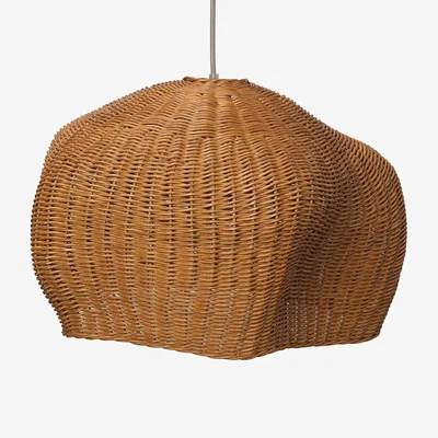 Heal's ferm LIVING Drape Rattan Lampshade Medium