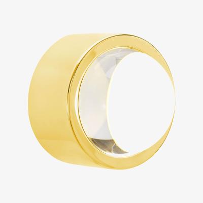Heal's Tom Dixon Spot LED Surface Wall Light Round Gold